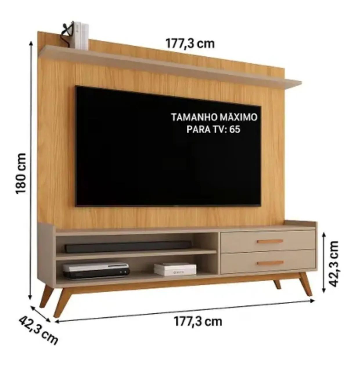 Home Odisseu Moderno e Funcional Para Tv Até 65 Polegadas 65138002104193120