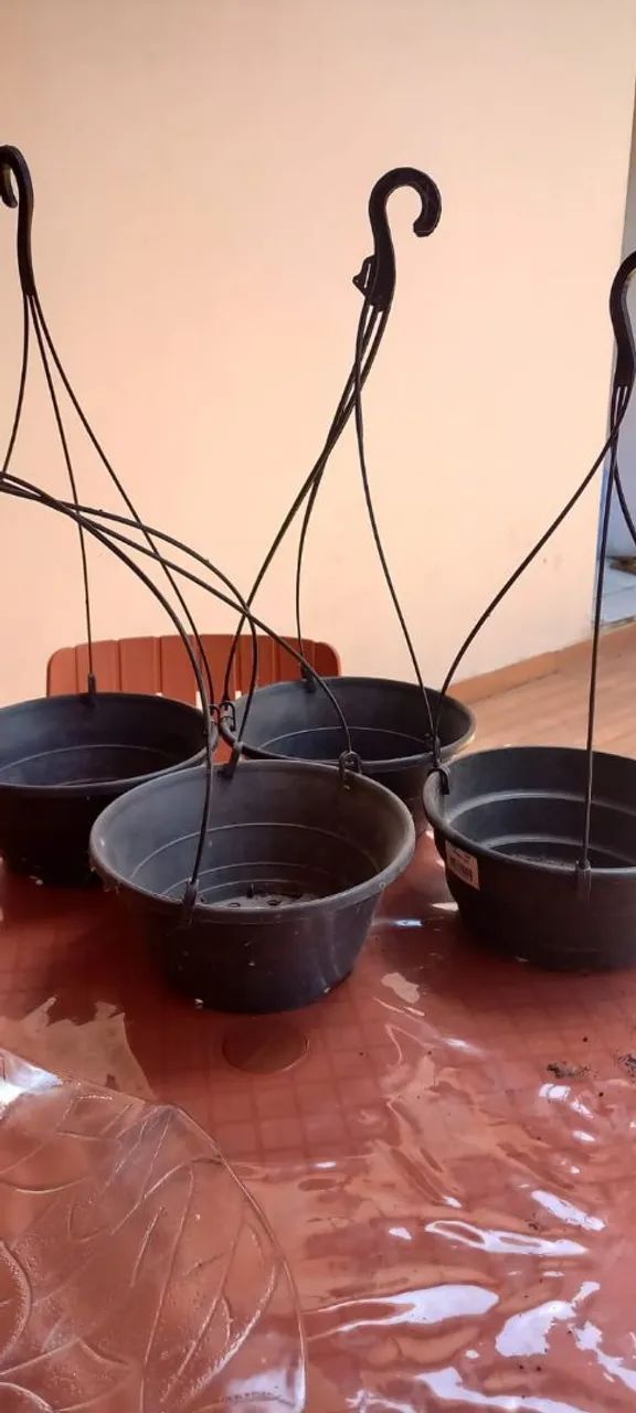 4 Vasos guia de Planta Suspensos