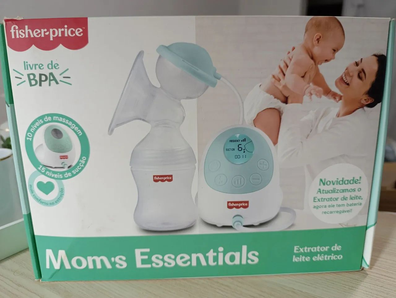 Extrator de Leite Elétrico Fisher-Price Mom's Essentials