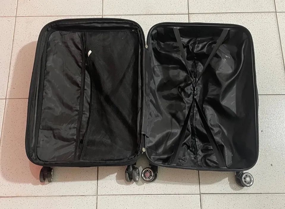Mala de Viagem Jony Preta com Rodinhas - Foto 3