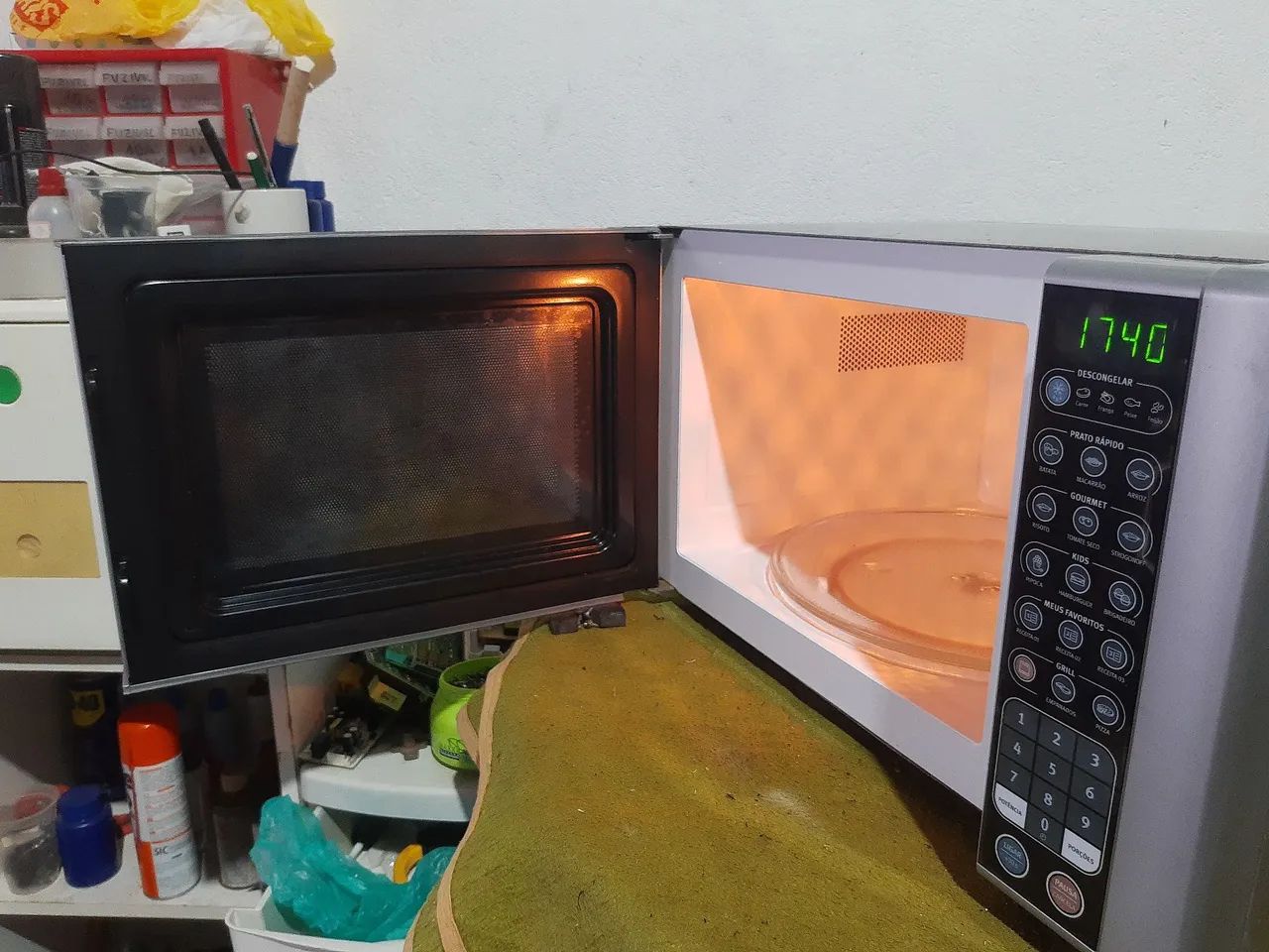 Microondas Electrolux Gril Espelhado 31 Litros  - Foto 2