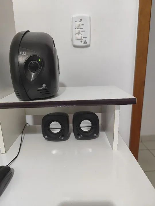 Computador Completo com Monitor e Mesa e Impressora e cadeira  - Foto 3