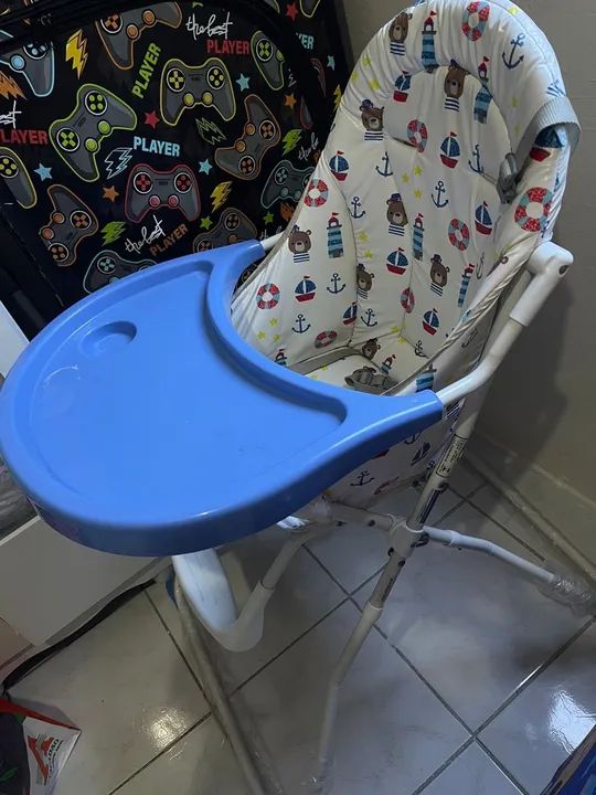Cadeira de Alimentação Infantil Cosco - Nautica - Foto 3