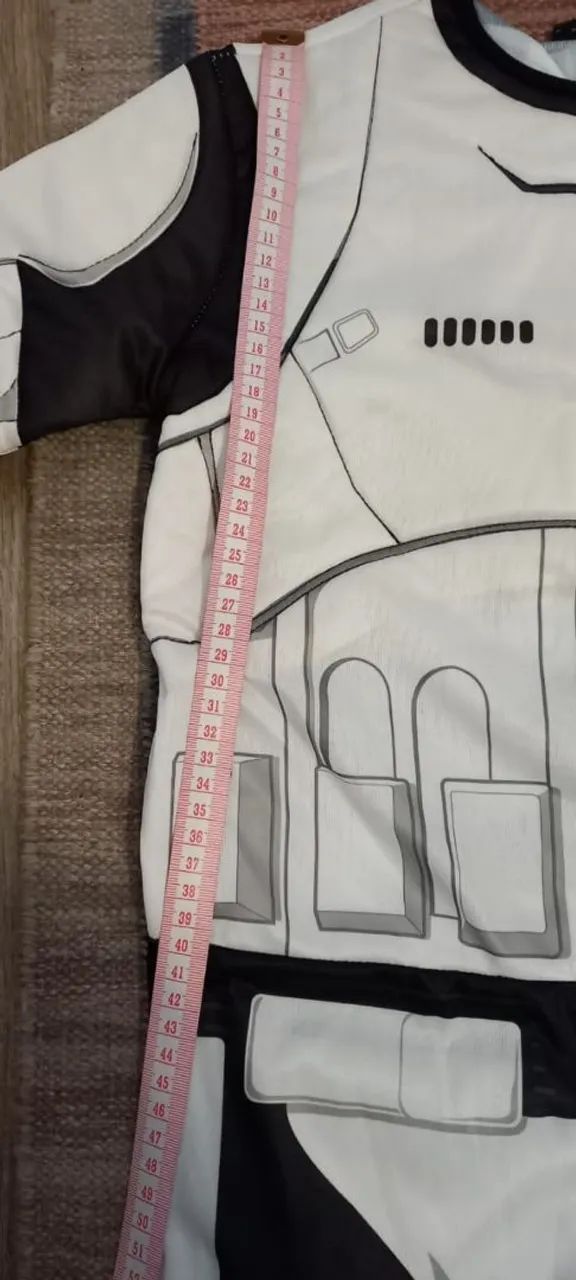 Fantasia Stormtrooper Infantil - Foto 2