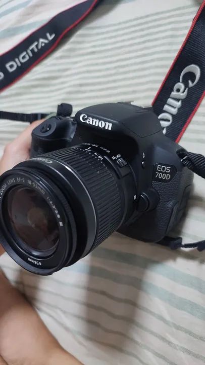 Câmera fotográfica Canon 18-55mm (pouquíssimo usada)  - Foto 3