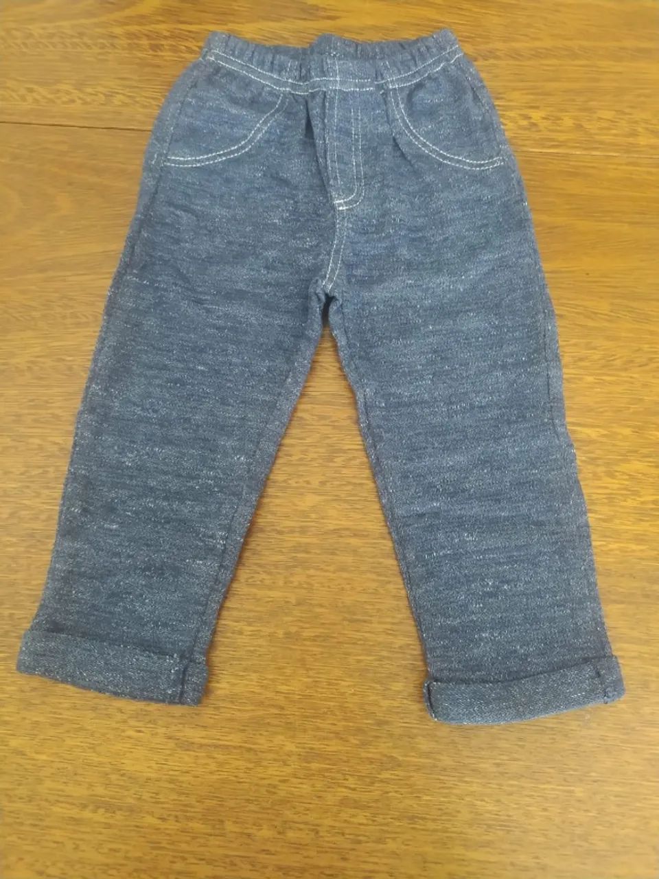 Calça Comprida Infantil Em Moletinho Da Tilly Bby