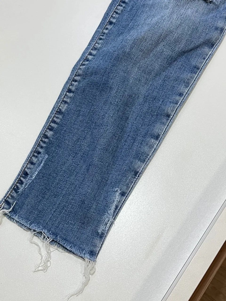 Calça Jeans Destroyed Carmim - Tam 38 - Foto 4