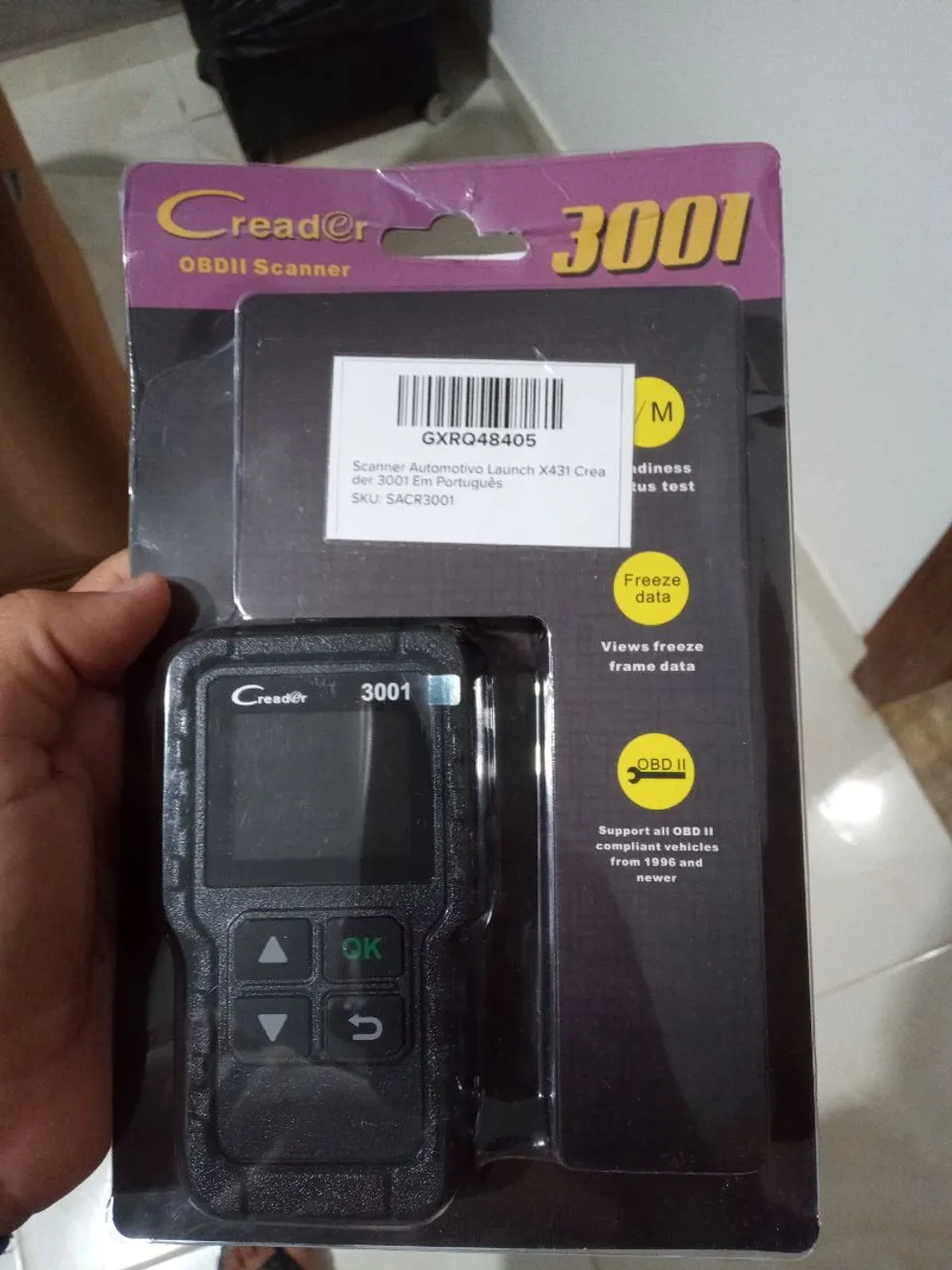 Scanner Automotivo Launch X431 Crea 3001