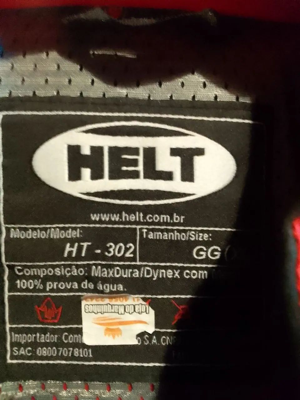 Jaqueta para Motociclista HELT(NOVA) - Foto 4