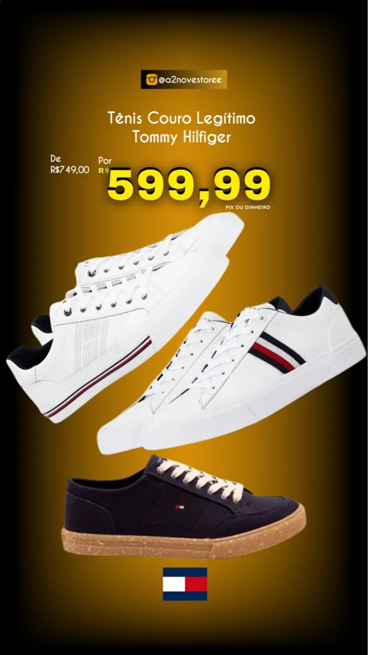 Tênis Tommy Hilfiger Original