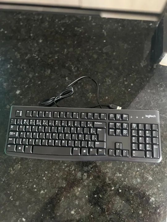 Teclado USB Logitech para Computador - Foto 2
