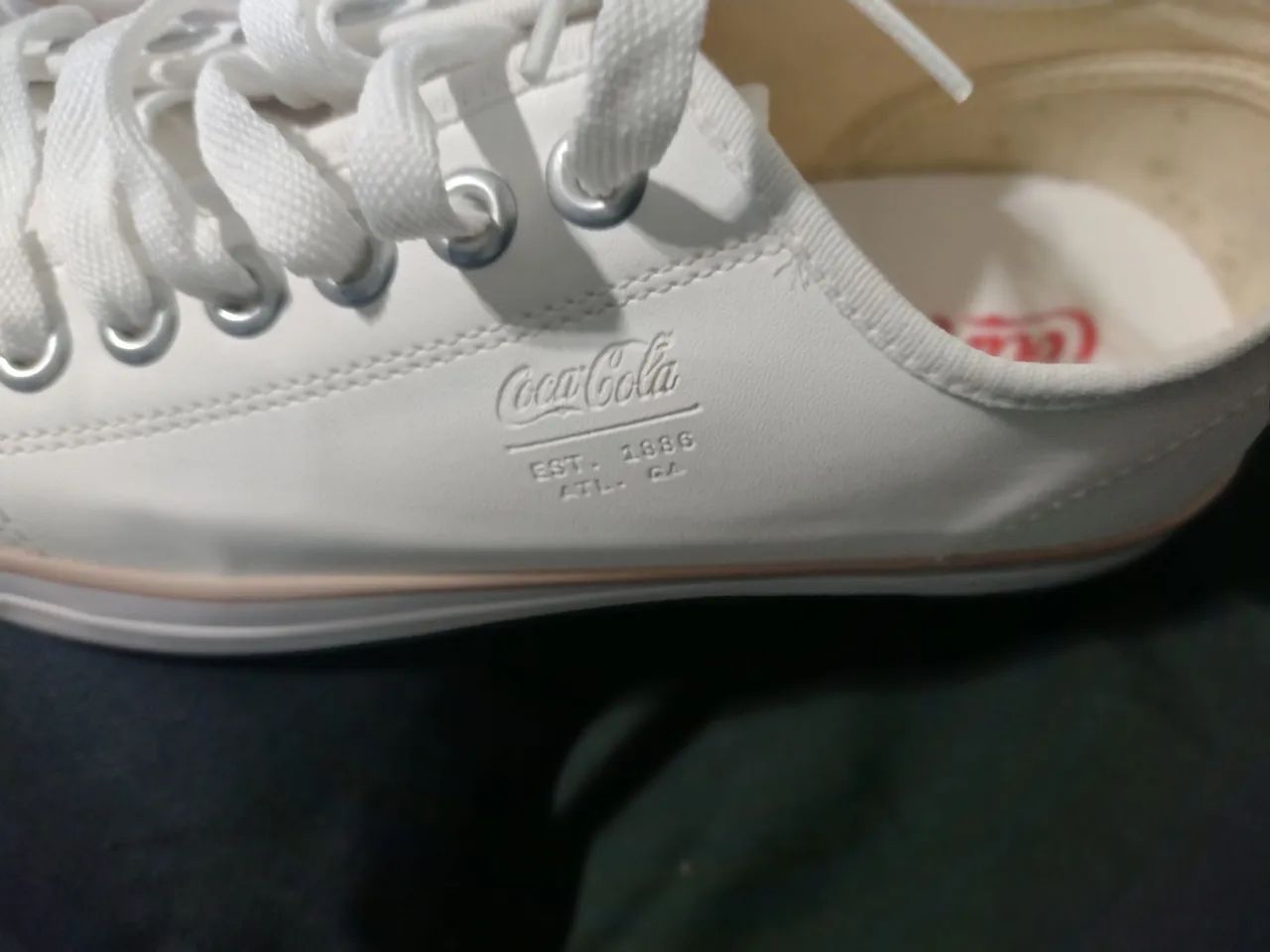 Tênis Coca-Cola Branco - Foto 5