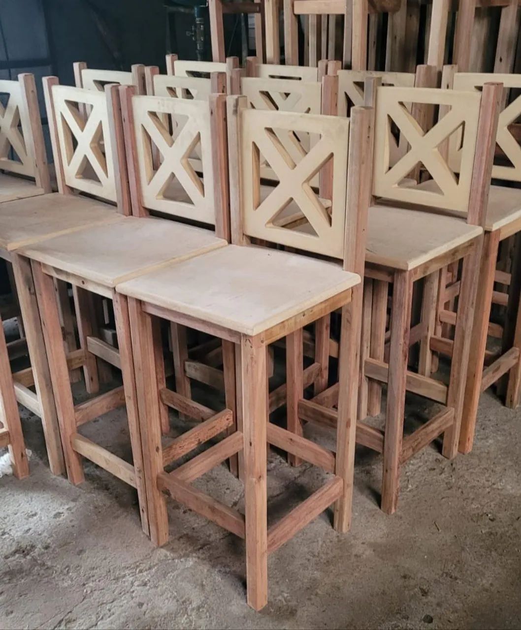 Banquetas Em Madeira  - Foto 3