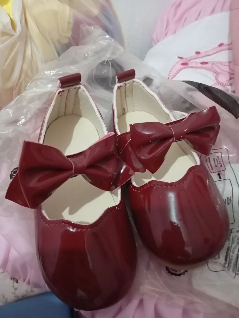Sapatinhos de Bebê - Vermelho
