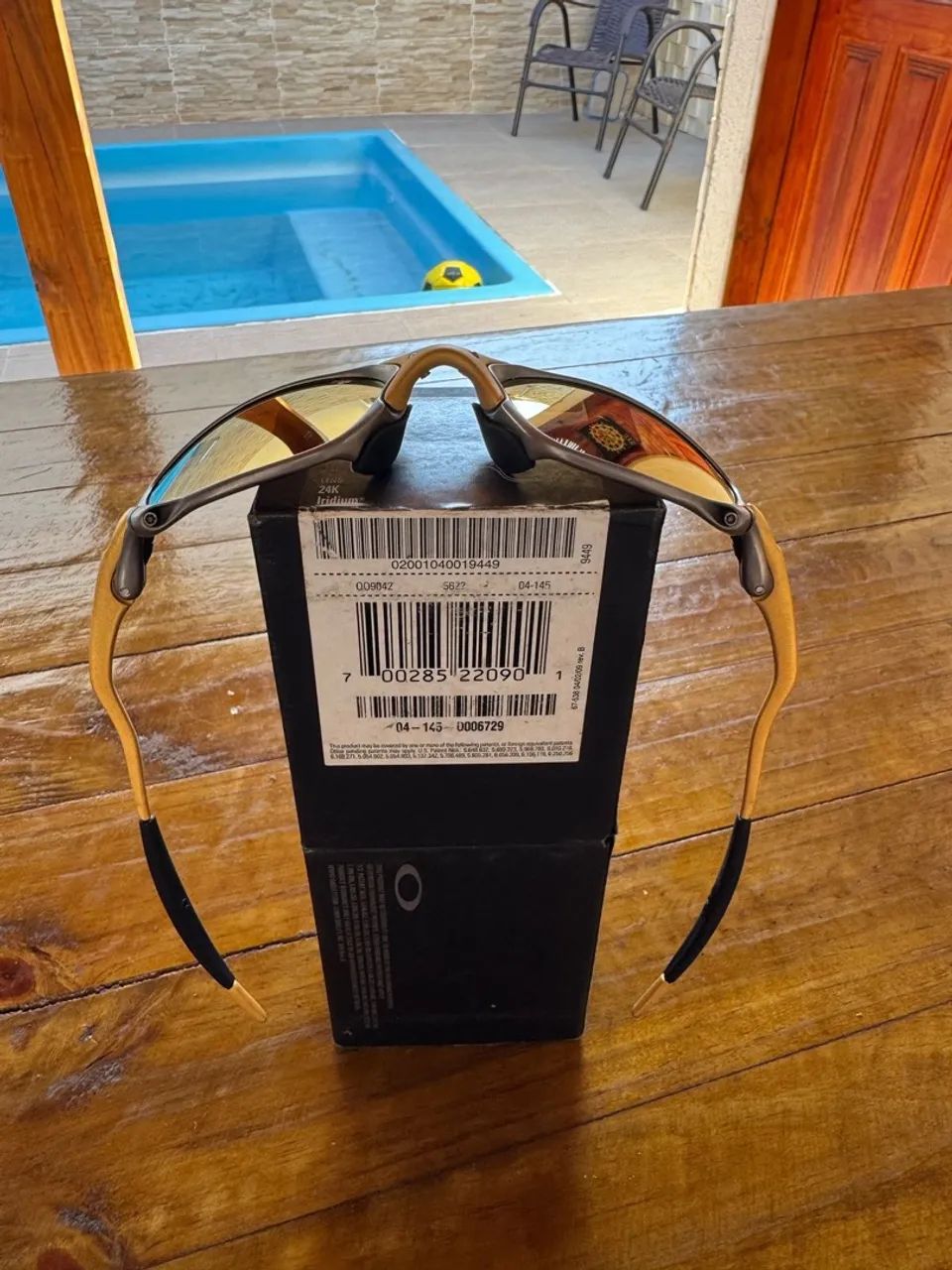 Óculos oakley original. 24k doublex 