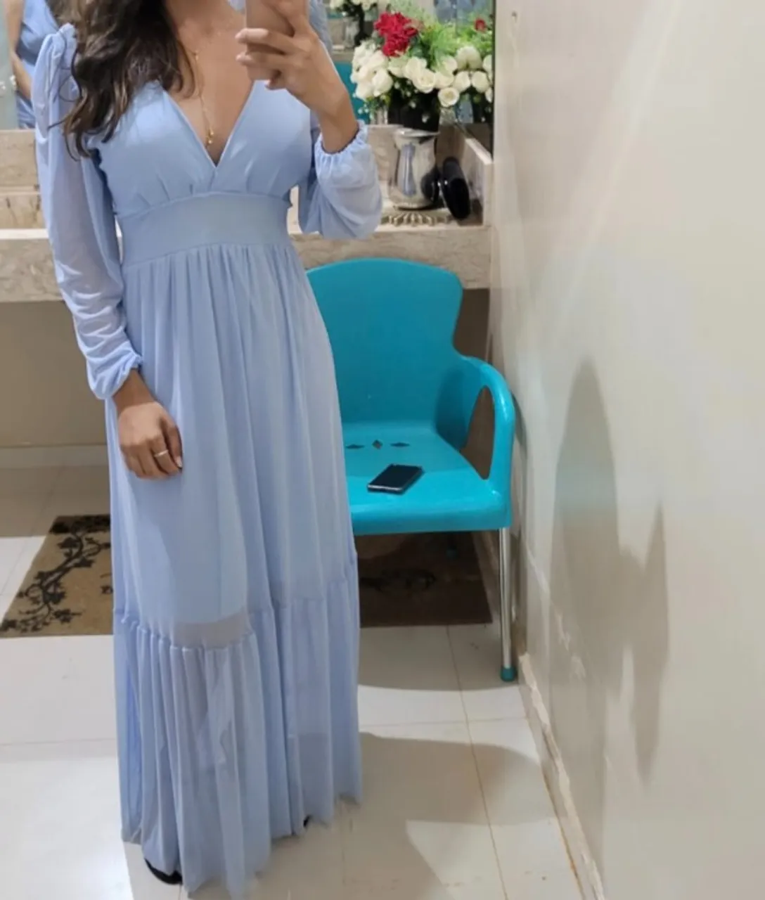 Vestido Azul Serenity