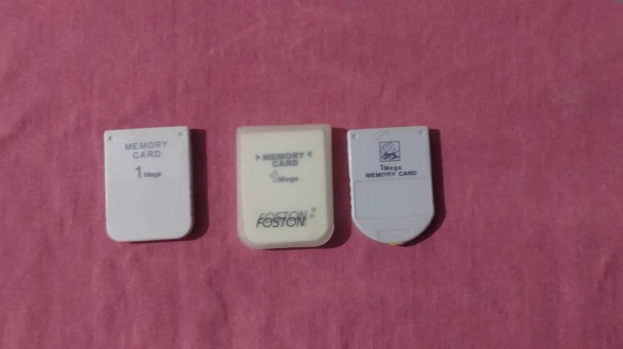 memoria cad para ps1 e ps one  paralelo  80 cada