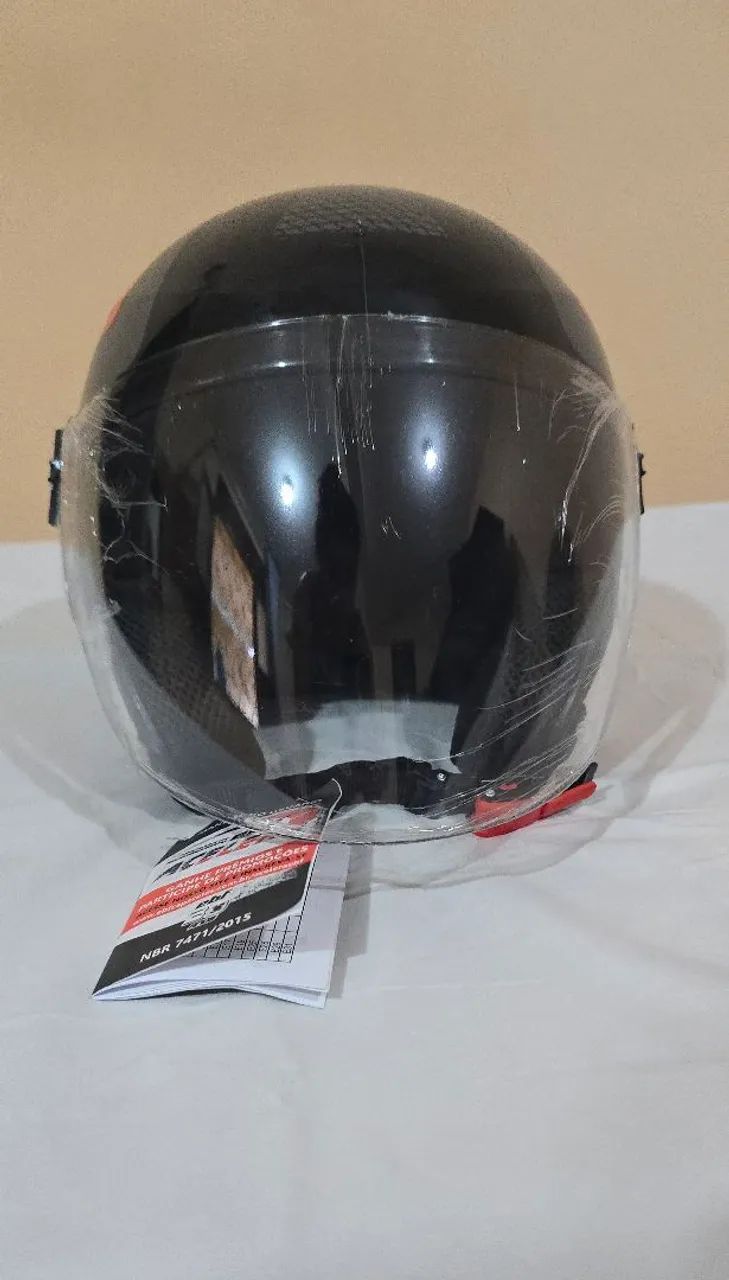 Capacete EBF Spark Jet novo - Foto 3