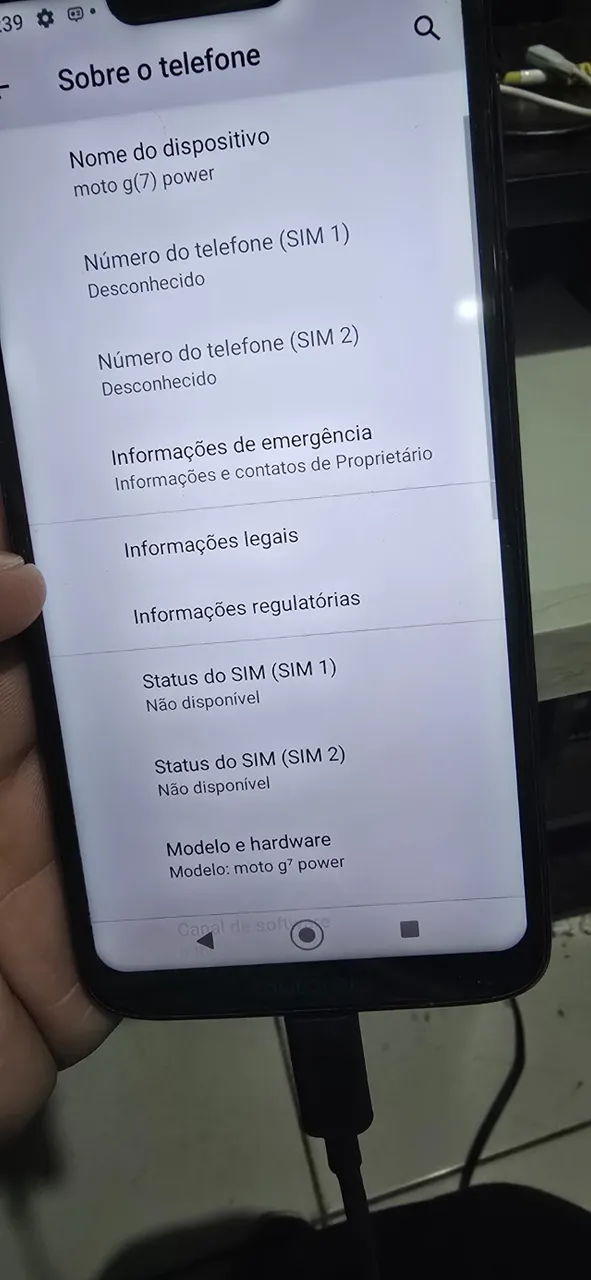 Motorola G7 Power Usado 64GB