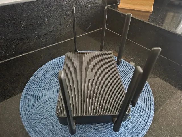 Roteador Xiaomi ax3200 Wifi 6 RB01 com OpenWrt, suporta Mesh - Foto 4