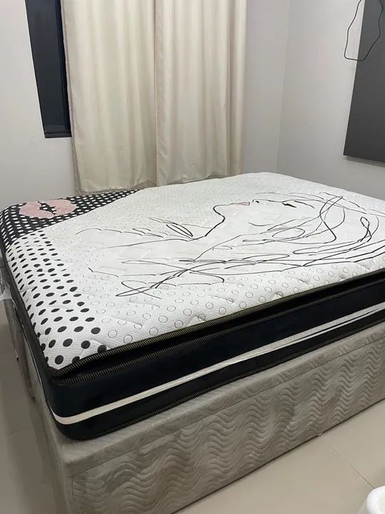 Cama box queen com baú  - Foto 3