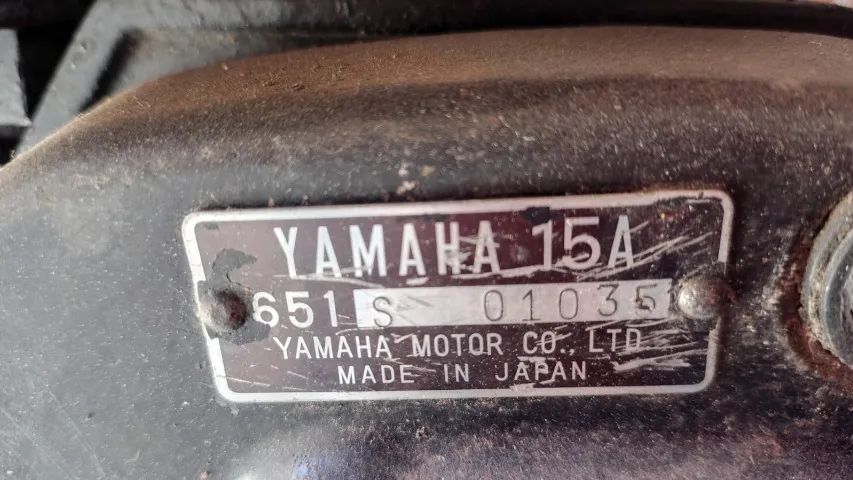 Motor de Popa 15hp Yamaha fabricado no Japão 1980 - Foto 2
