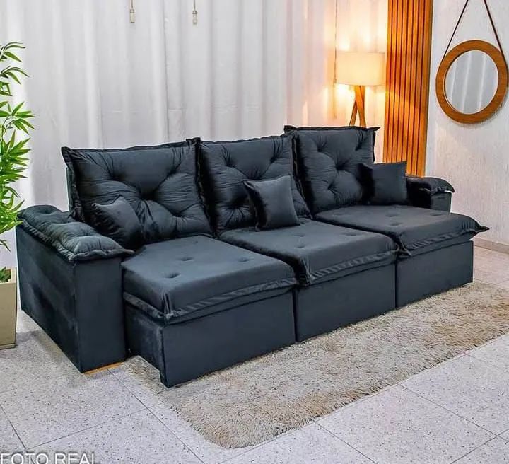 Olha Que luxo esse sofásão!! Com molas  - Foto 2