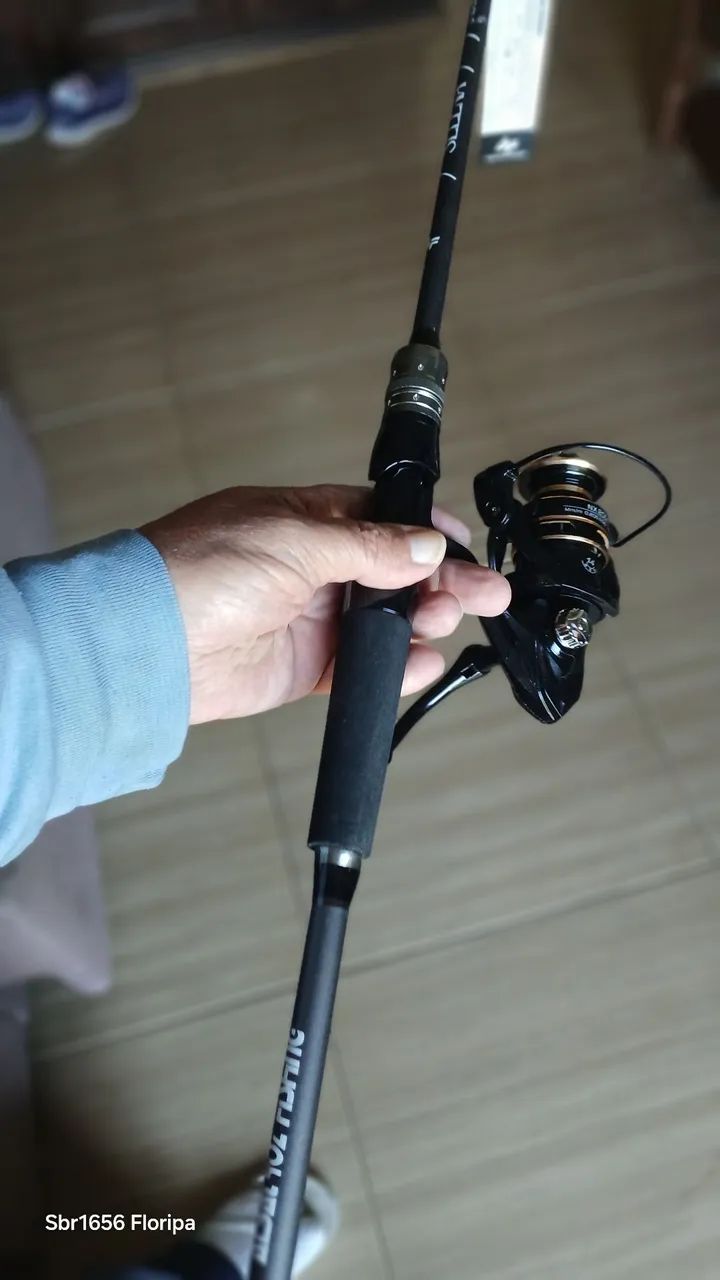 Conjunto Vara e molinete de Pesca - Perfeito para sua pescaria! - Foto 3