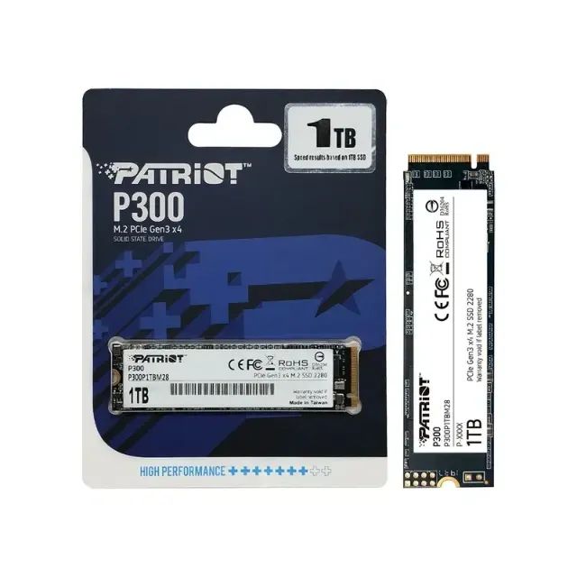 [NOVO] SSD P300 1TB M.2 2280 PCIe 3.0 NVMe Patriot - Foto 3