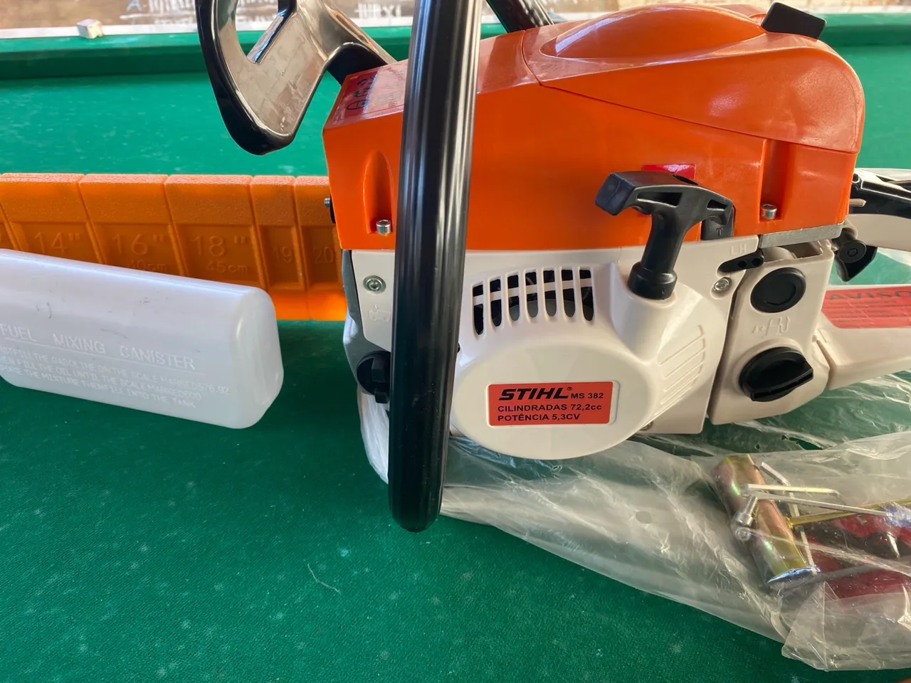 Motosserra STIHL MS 382 - Potência e Eficiência!