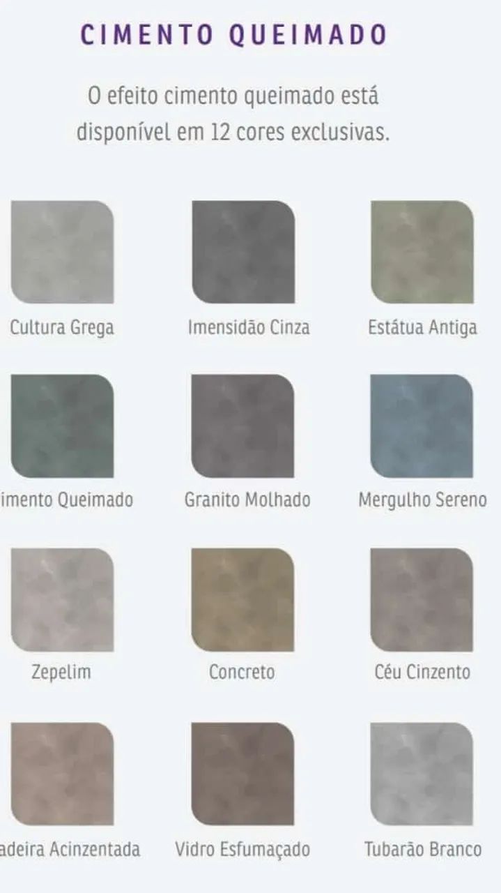 Cimento Queimado grafiw Varias Cores - Foto 6
