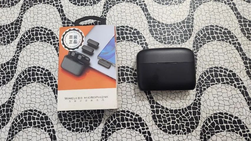 Microfone Sem Fio Lapela Portátil com Caixa de Carga para Android e Tablet  - Foto 6