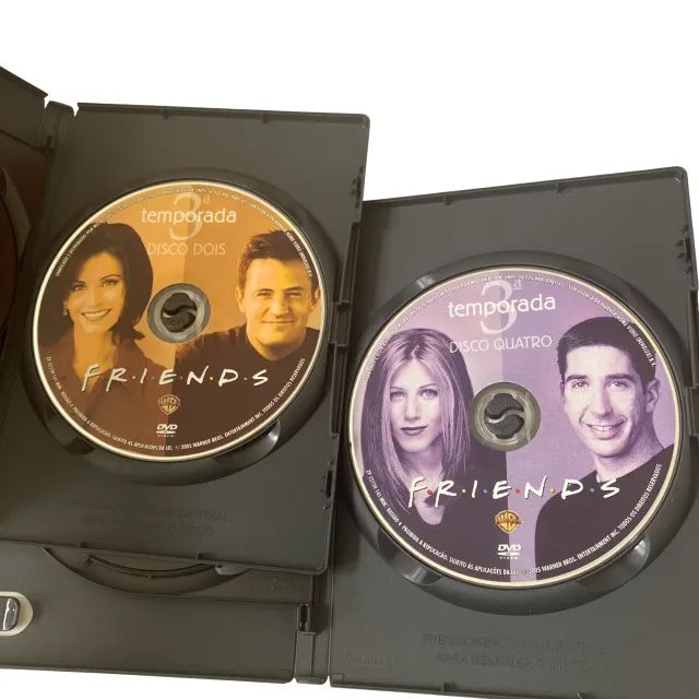 DVD Friends Temporada 3 Completa Original - Físico - 4 DVDs - Foto 5