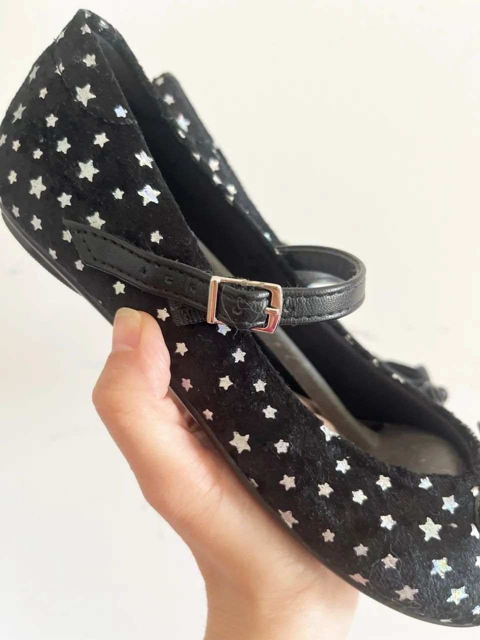 Sapatilha moleca aveludada   - Foto 4