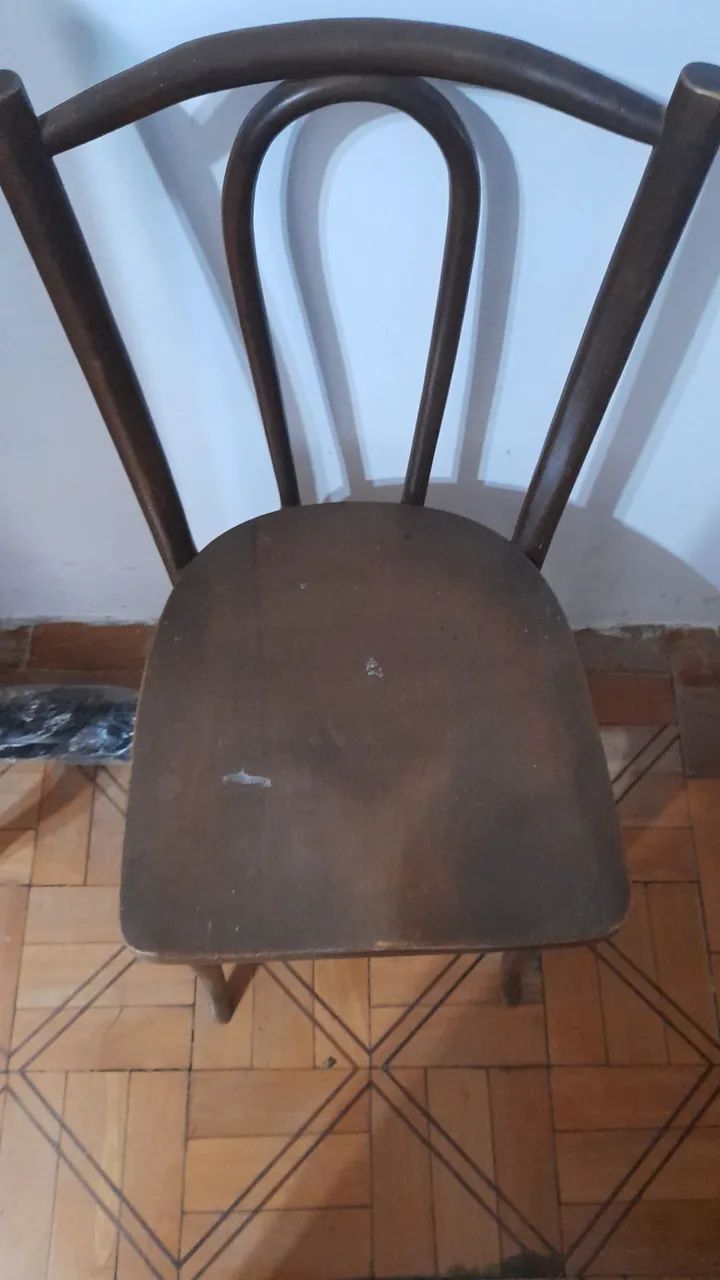Cadeiras antigas Walter Guerdau  - Foto 2