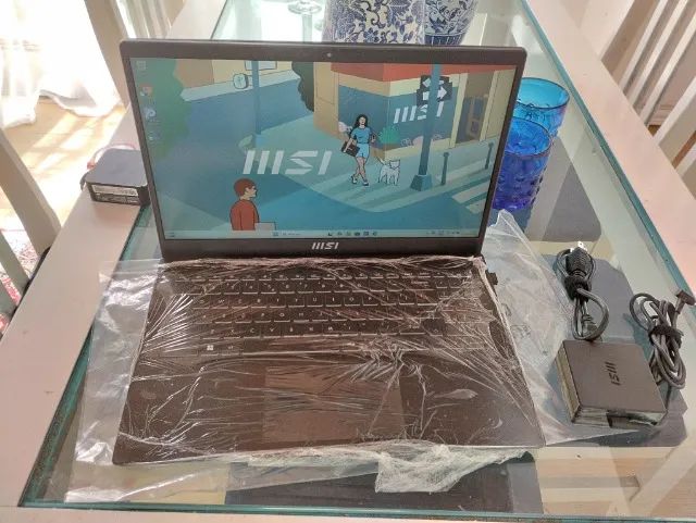 Notebook Novo Msi Modern B13m Intel Core i9 13th Geração 13900H 32gb memoria ram 1tb Ssd - Foto 2