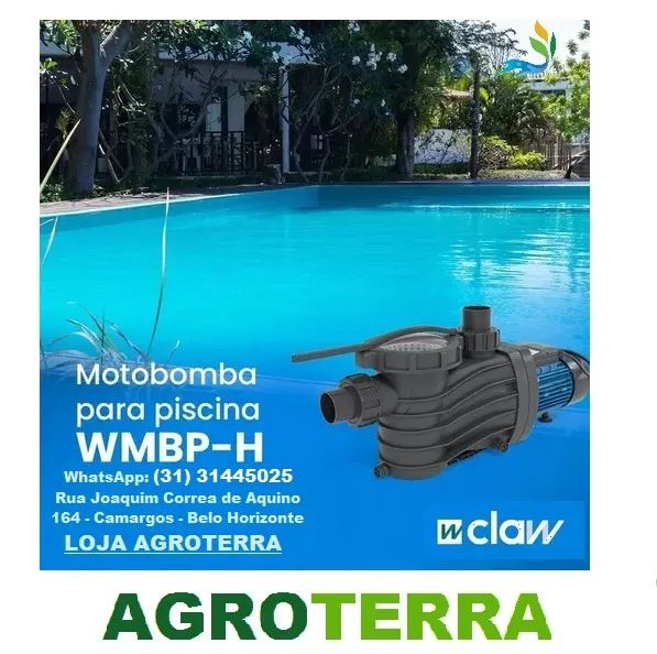 Bomba para Piscina 1/2CV Claw - Qualidade e Performance que Você Confia