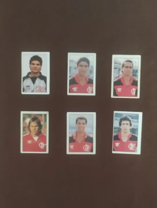 Figurinhas do Flamengo Brasileiro de 1988