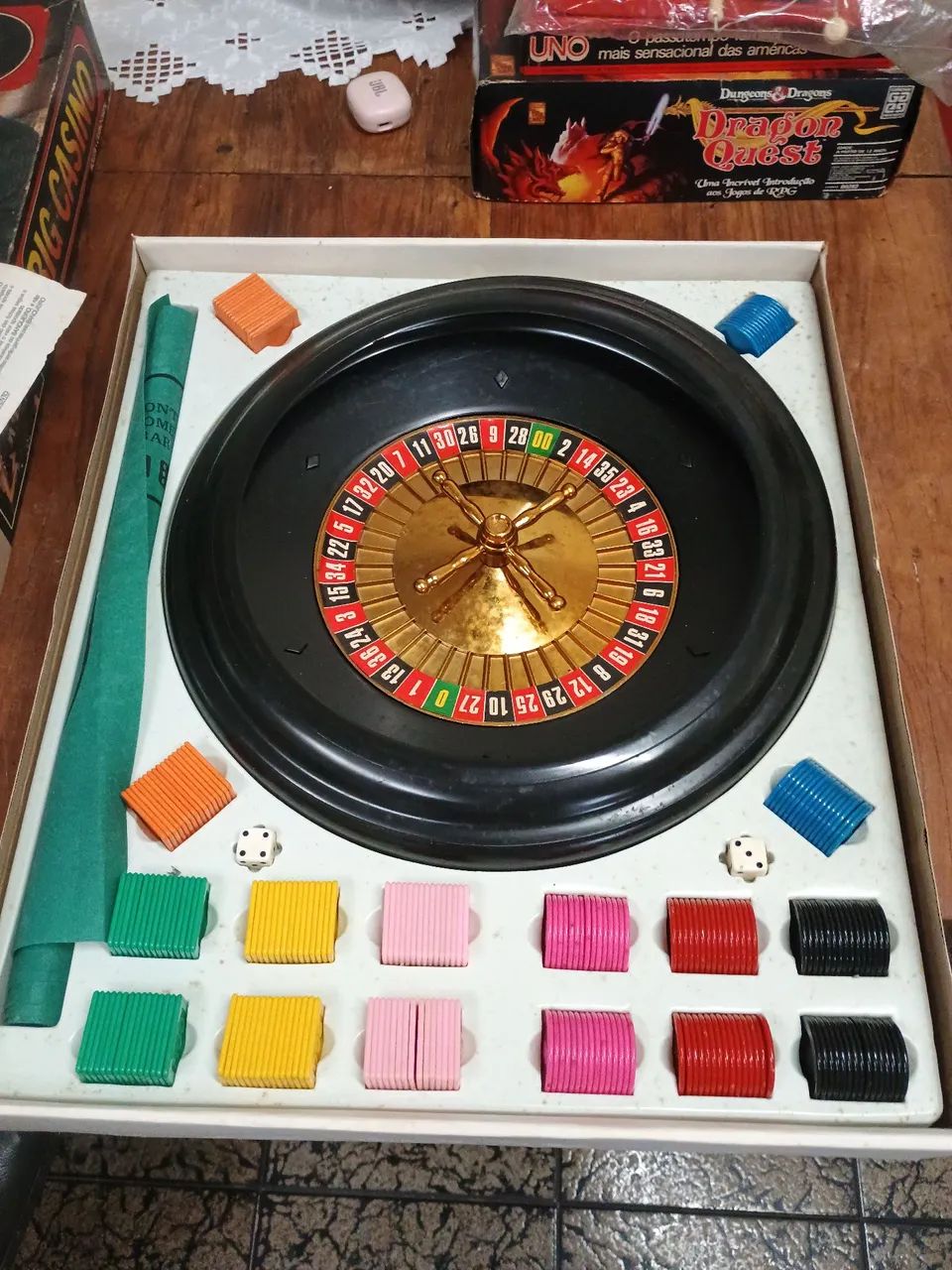 Jogo de Tabuleiro Big Casino - Clássico e Raro! - Foto 2