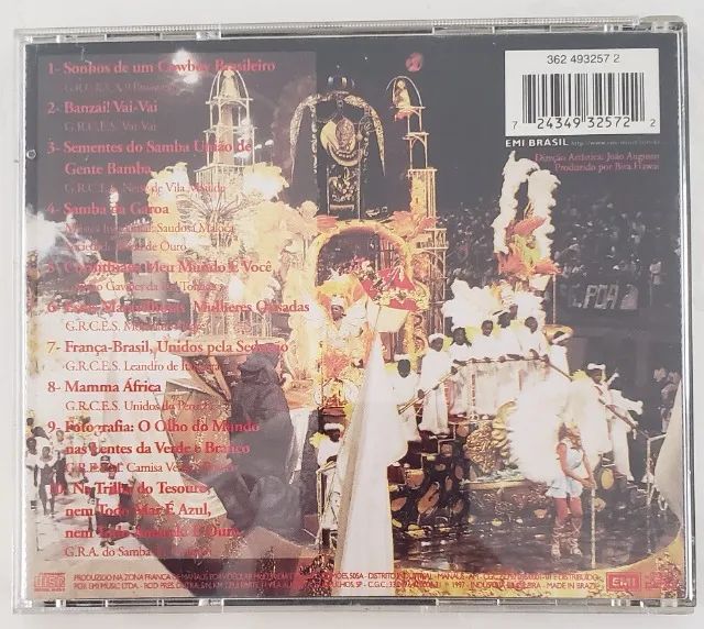 CD Sambas enredo de São Paulo - 1998 - Foto 2
