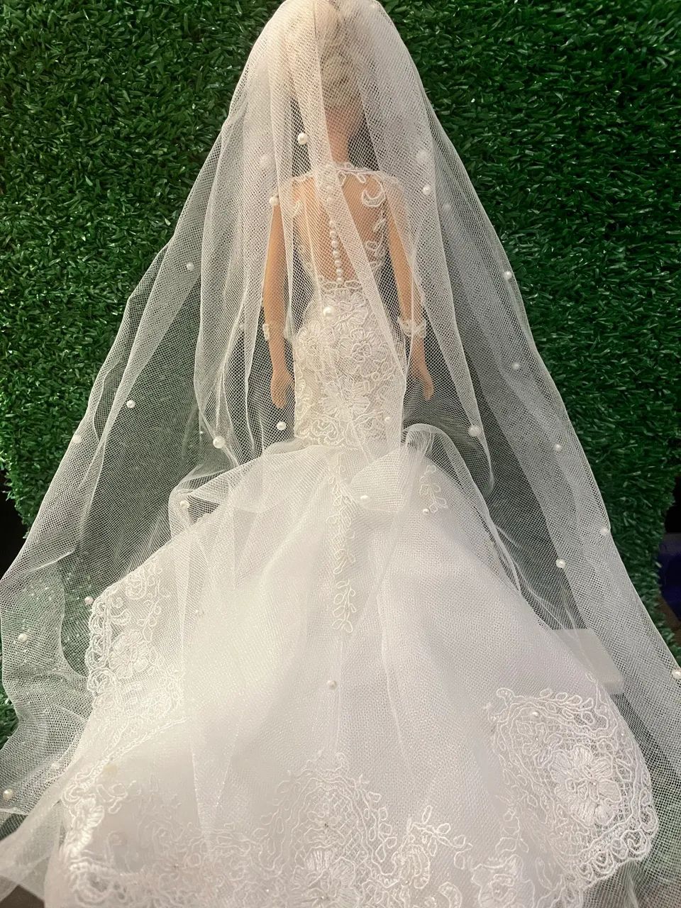 Boneca Barbie Noiva Customizada - Foto 6