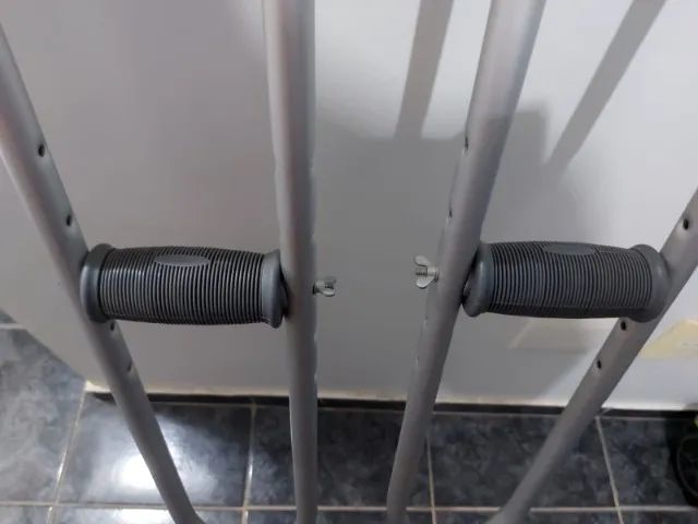 Par de muleta em alumínio - Foto 2