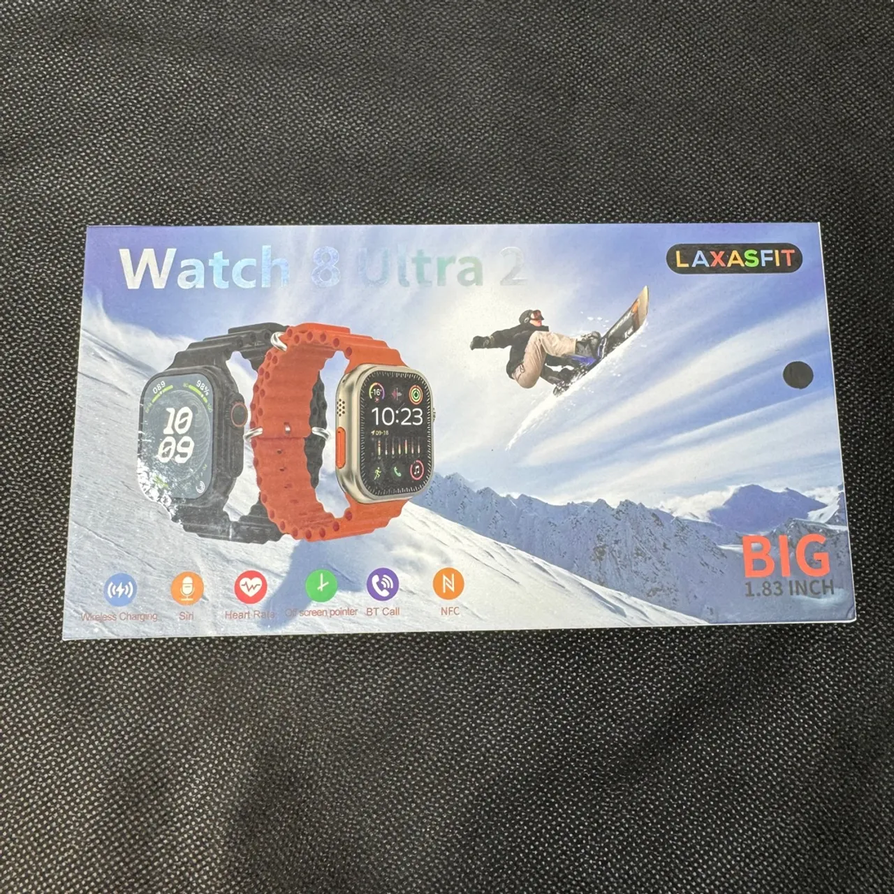 Smartwatch Watch 8 Ultra 2 com tela grande de 1.83 polegadas