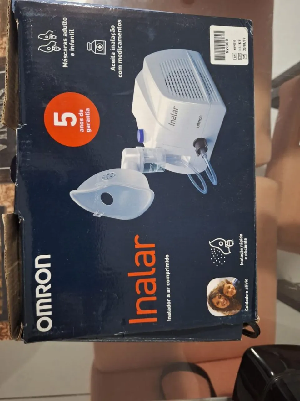 Inalador Omron Inalar - Novo na Caixa