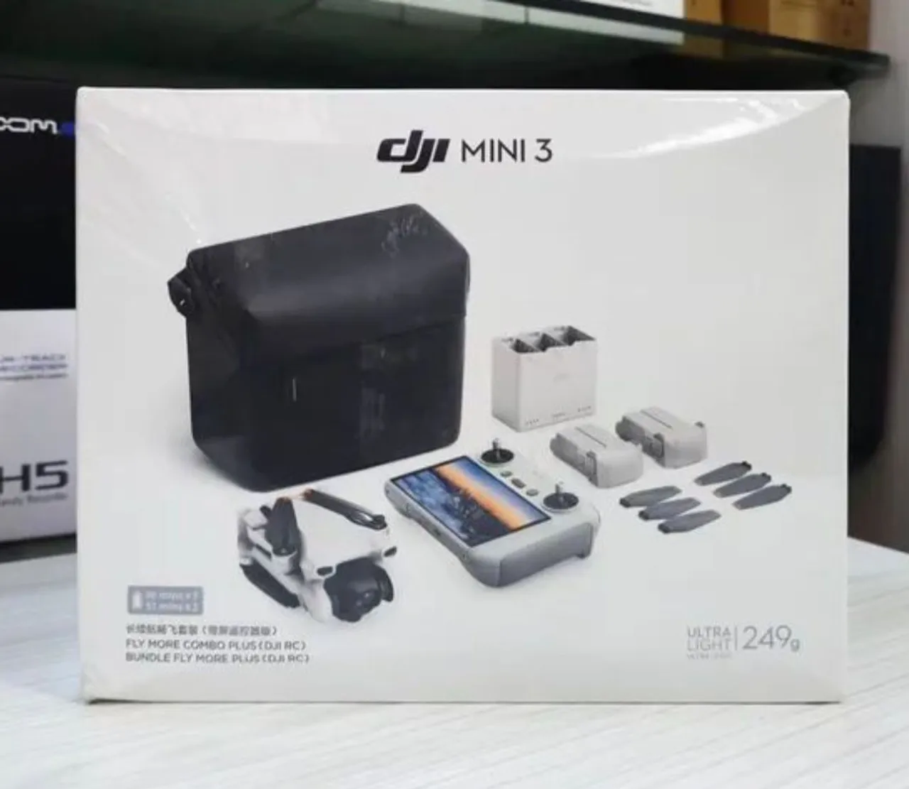 Drone DJI Mini 3 - Novo - ULTRA LIGHT