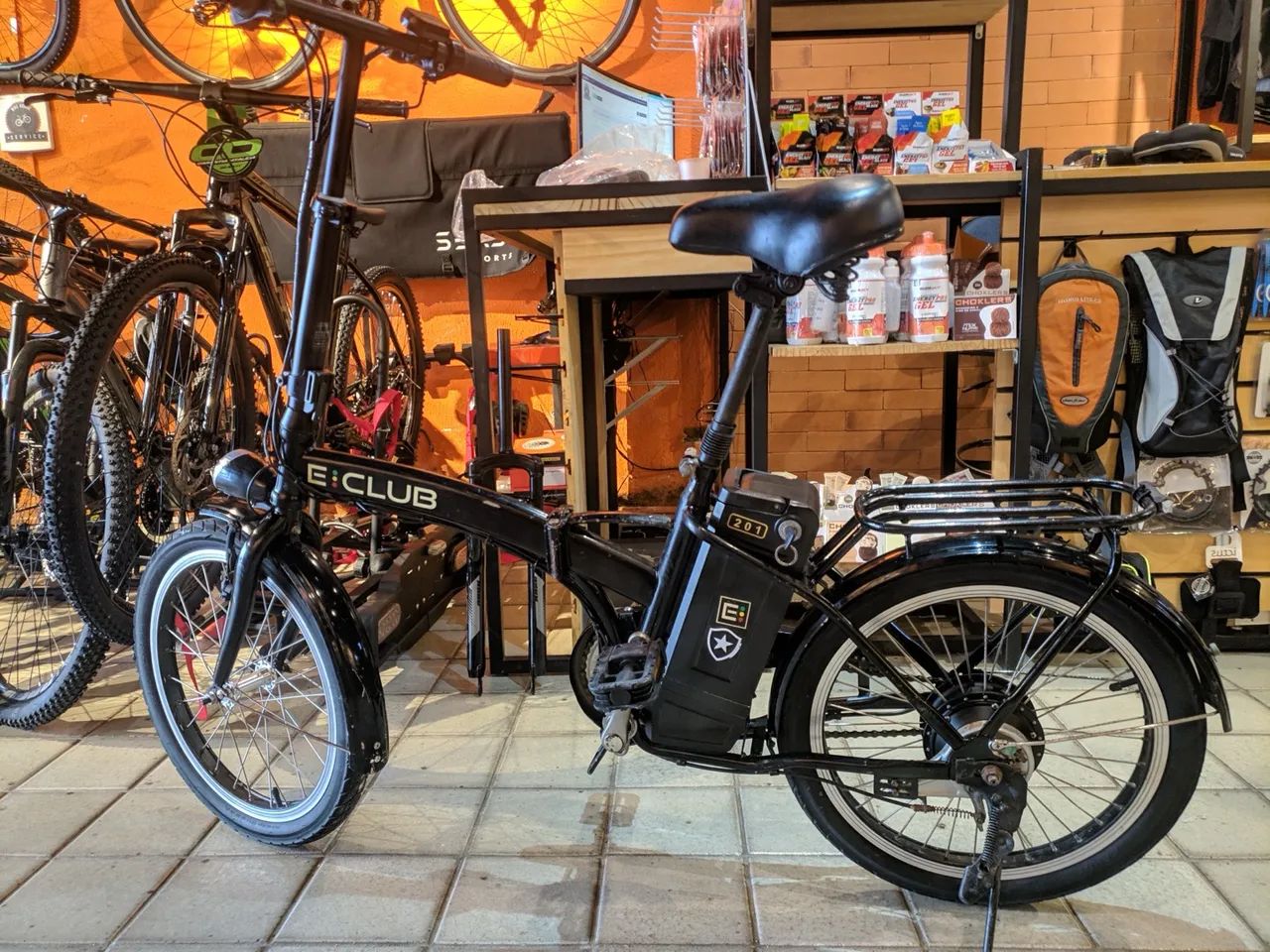 Bike elétrica Dobrável  - Foto 4