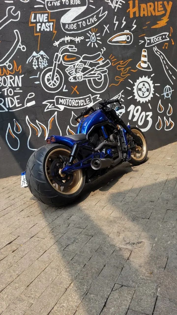 V-ROD MINUCIOSAMENTE CUSTOMIZADA, IMPECÁVEL E ÚNICA - Foto 3