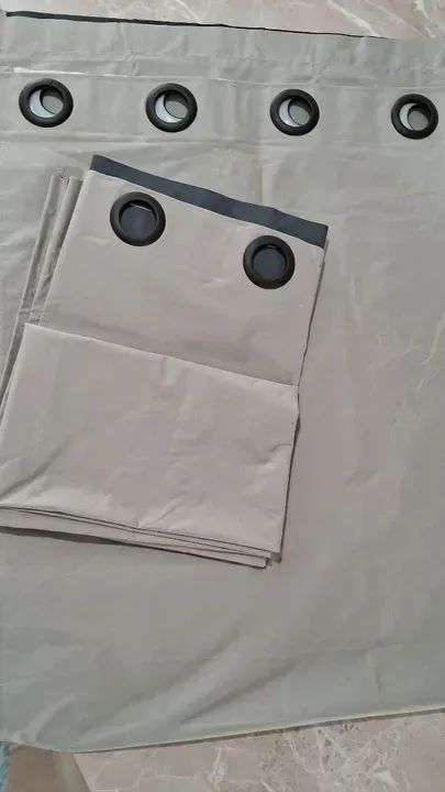 Cortina Corta Luz Cor Areia Bella Janela bloqueia a luz - Foto 3