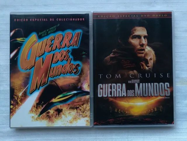 Dvds Guerra dos Mundos - 2 Filmes (originais)