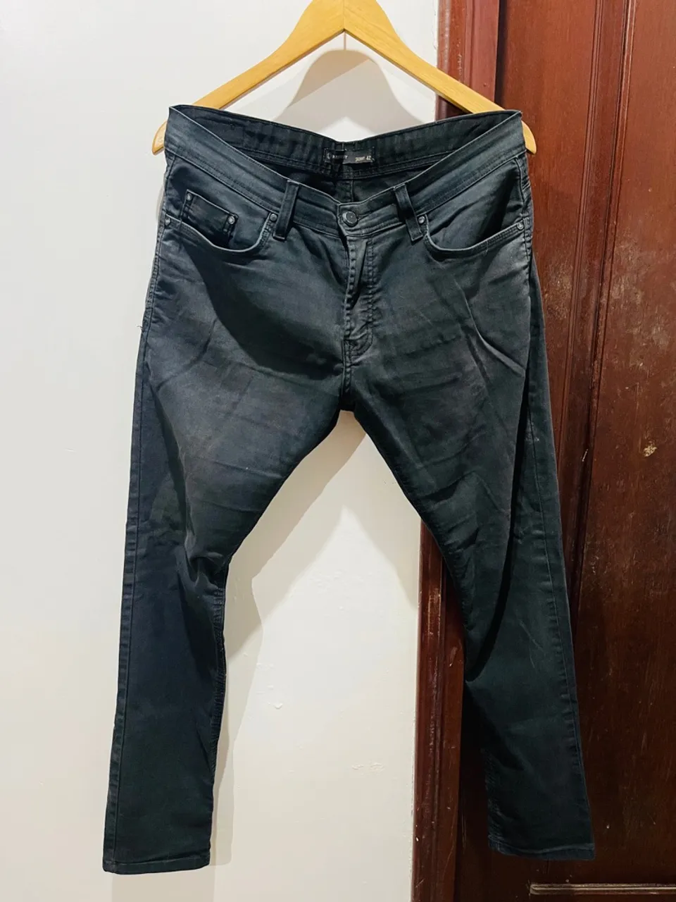 Calça Jeans Skinny Preta